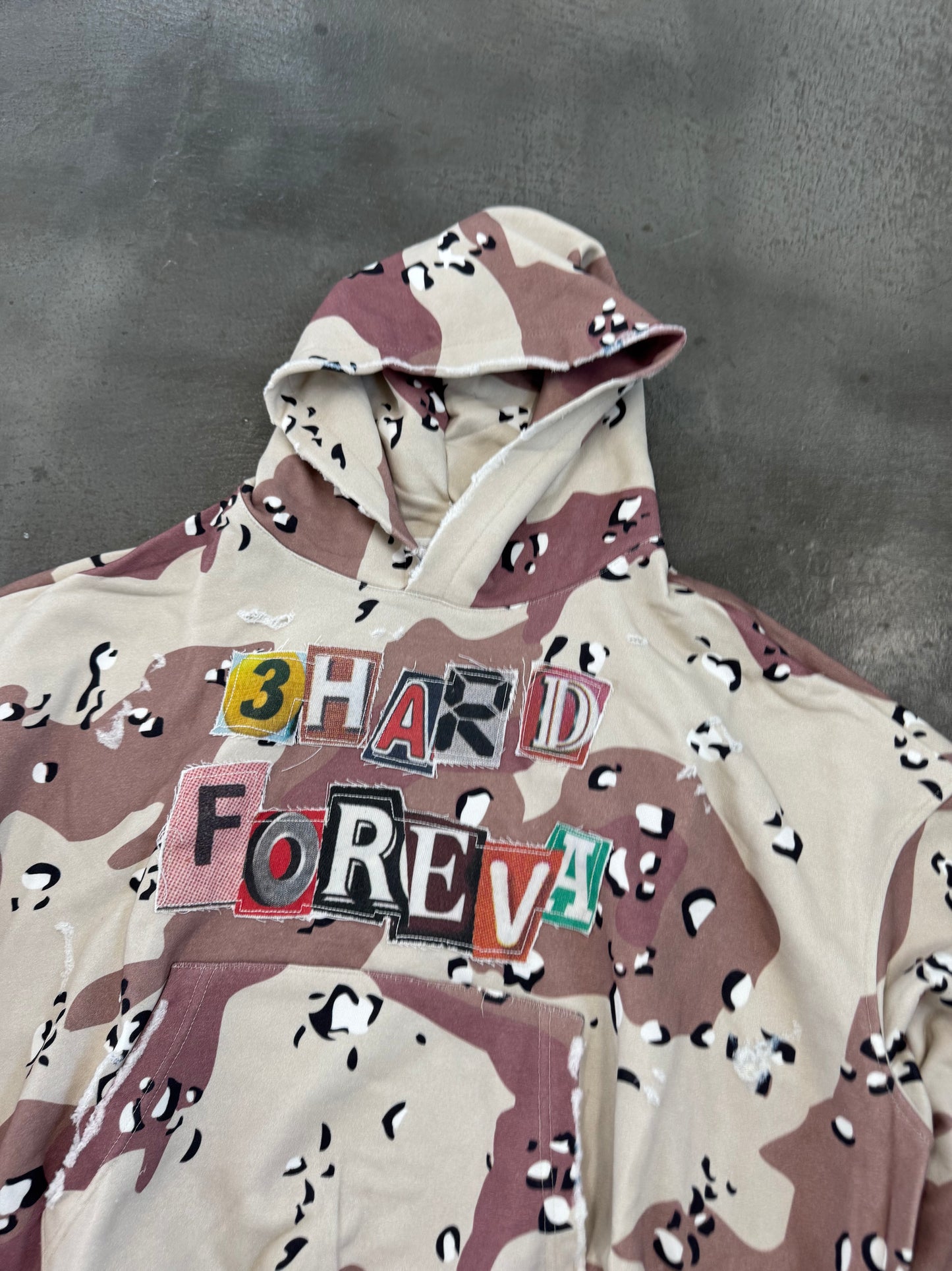 "3HARD FOREVER PATCH JACKET"