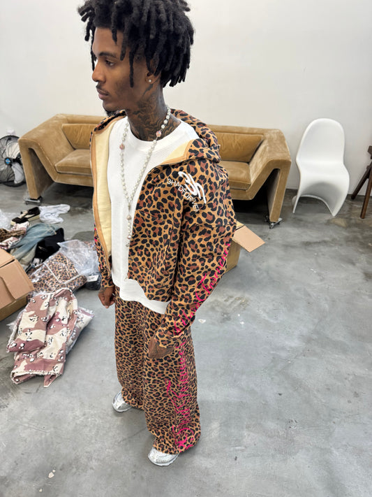 "3HARD CHEATAH JACKET"