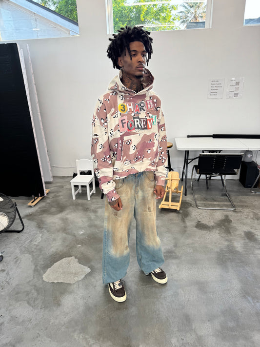 "3HARD FOREVER PATCH JACKET"