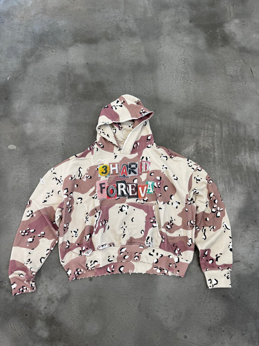"3HARD FOREVER PATCH JACKET"